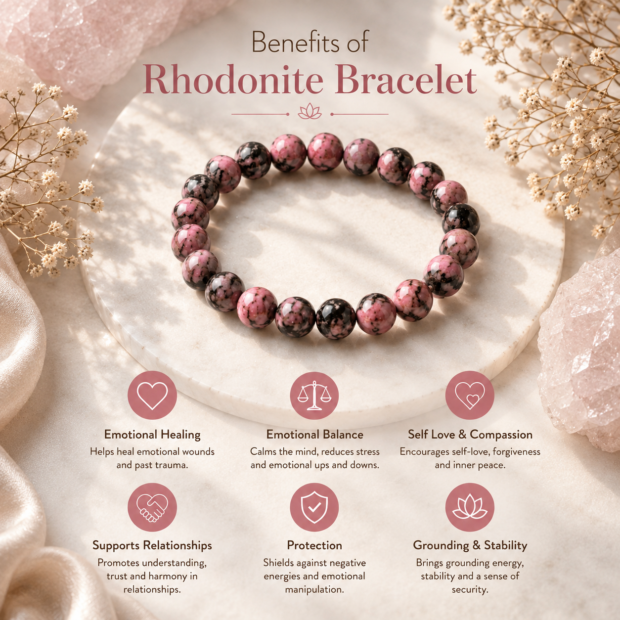 Rhodonite Bracelet