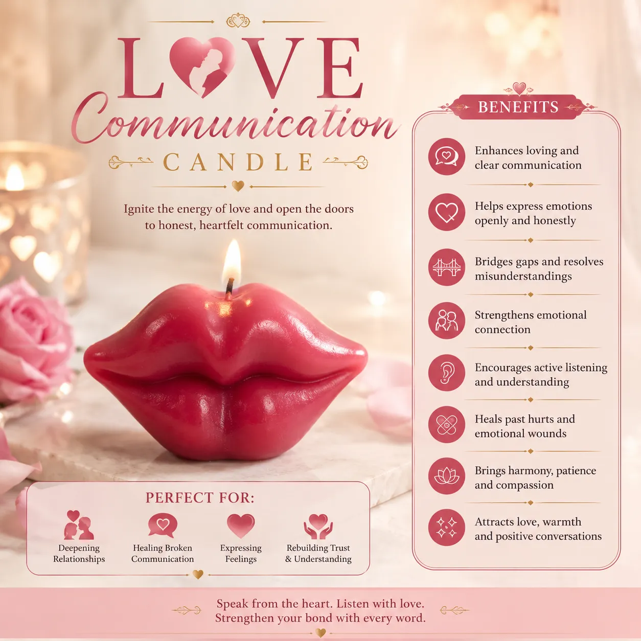 Love Communication Candle