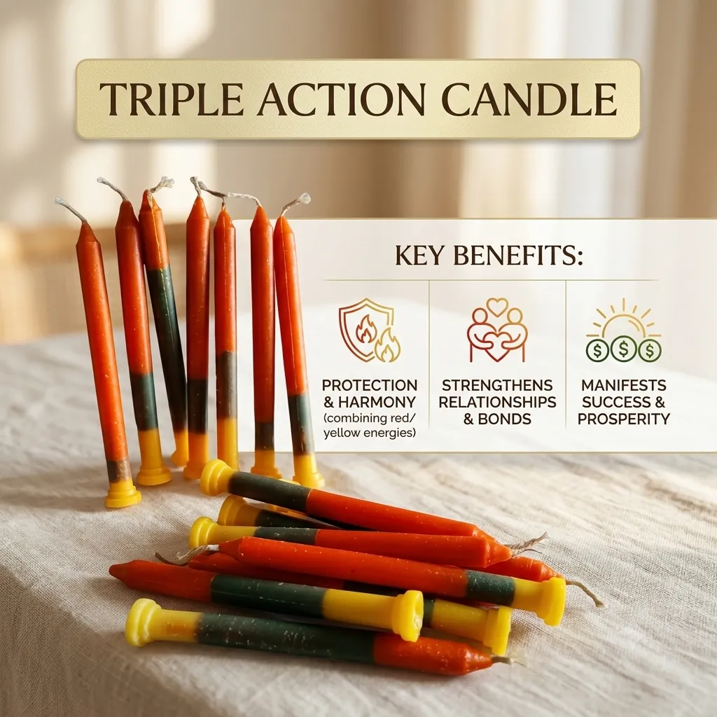 Triple Action Candle