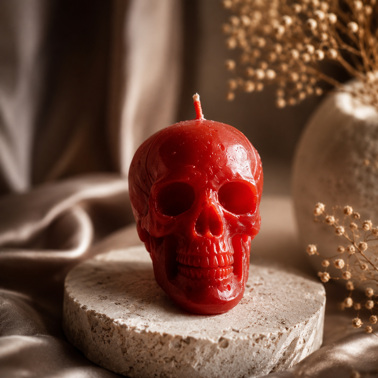 Skull Candle Red