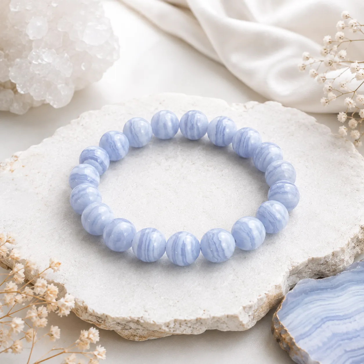 Blue Lace Agate Bracelet