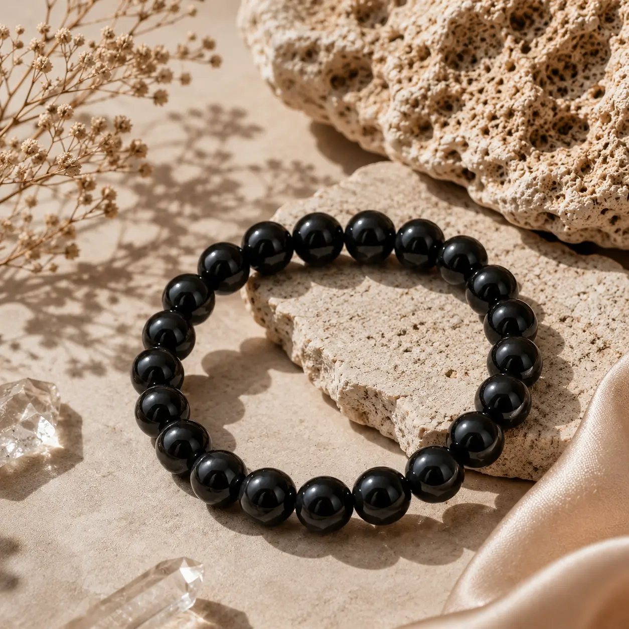 Black Obsidian Bracelet