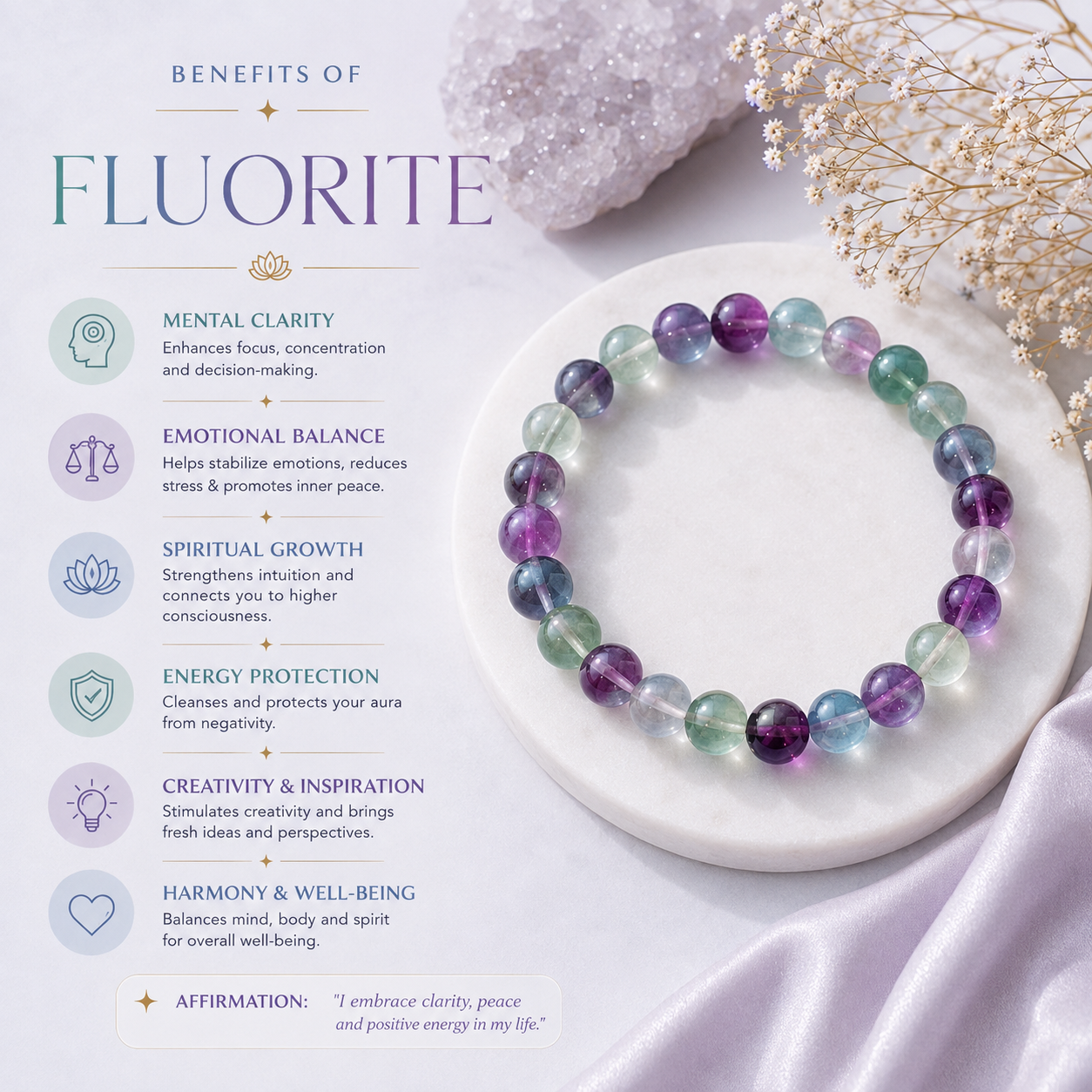 Fluorite Bracelet
