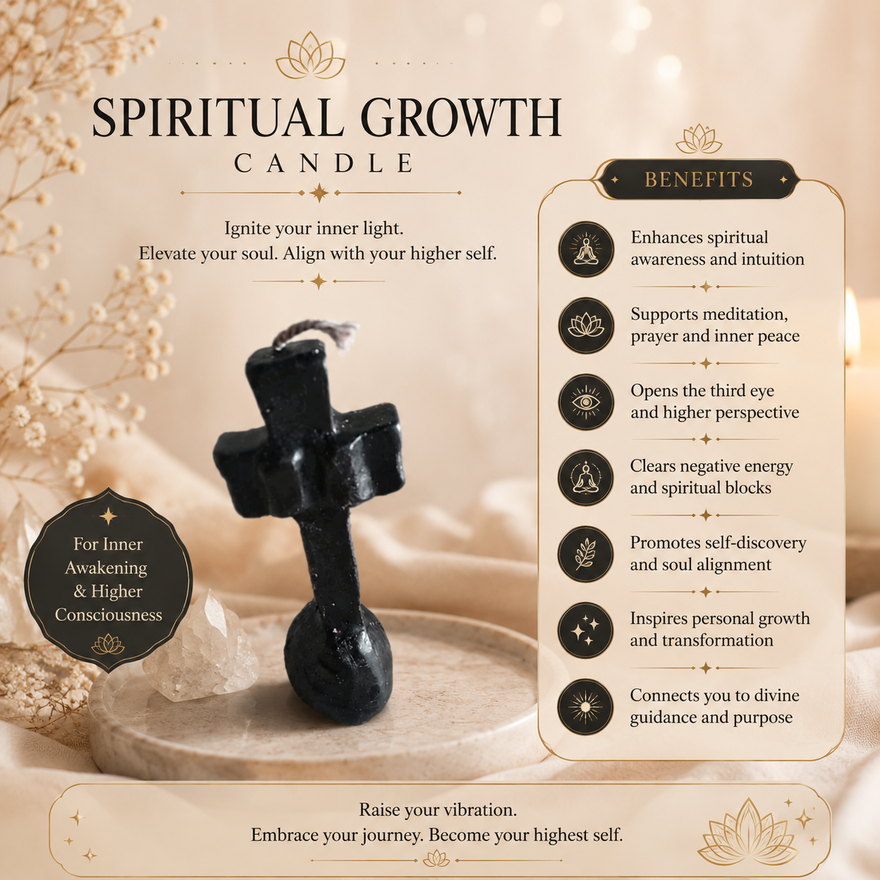 Spiritual Growth Candle