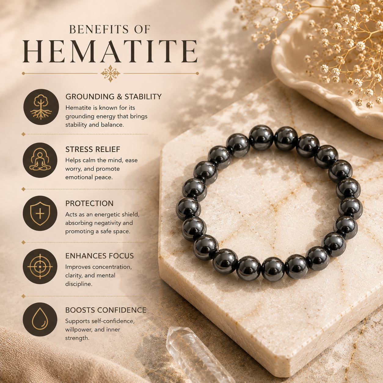 Hematite Bracelet