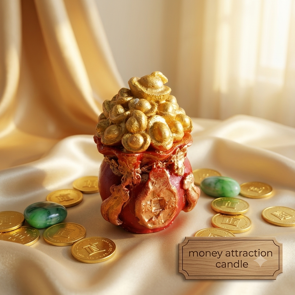 Money Attraction Candle
