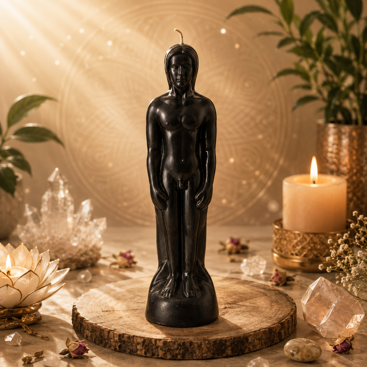 Male Figure Candle