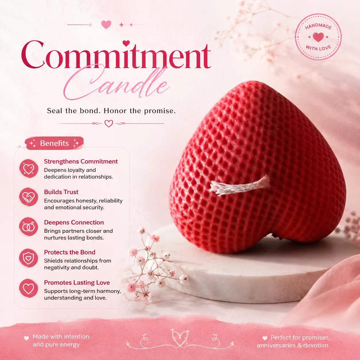 Commitment Candle (Red)