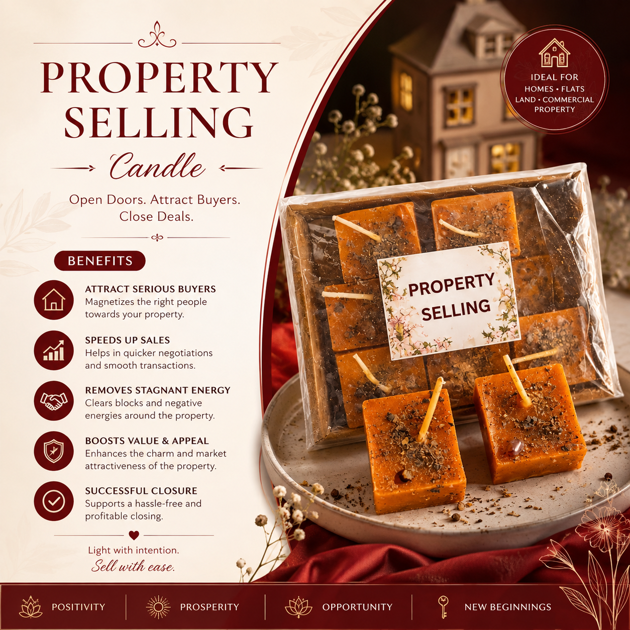 Property Selling Candle