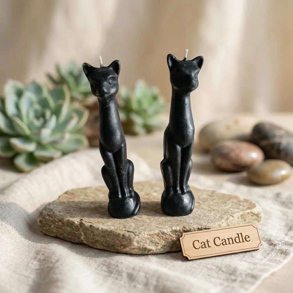 Cat Candle