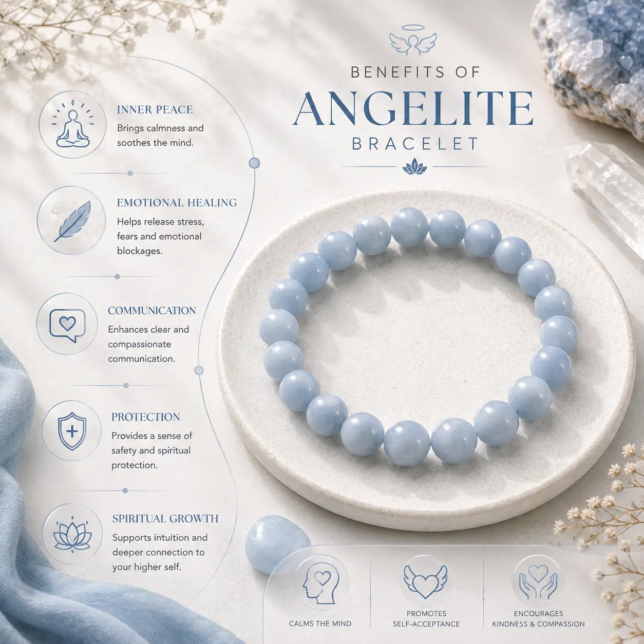 Angelite Bracelet