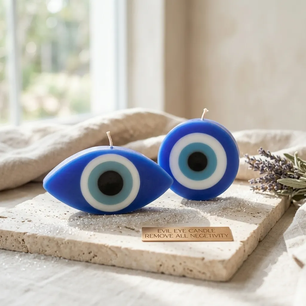 Evil Eye Candle