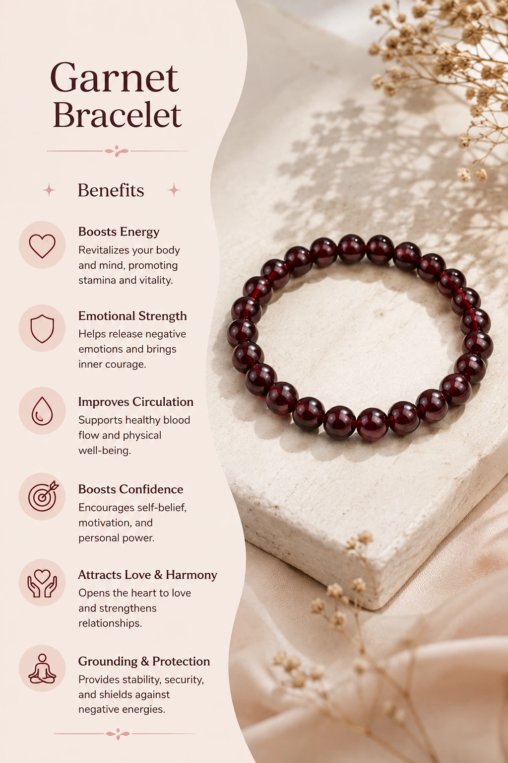 Garnet Bracelet